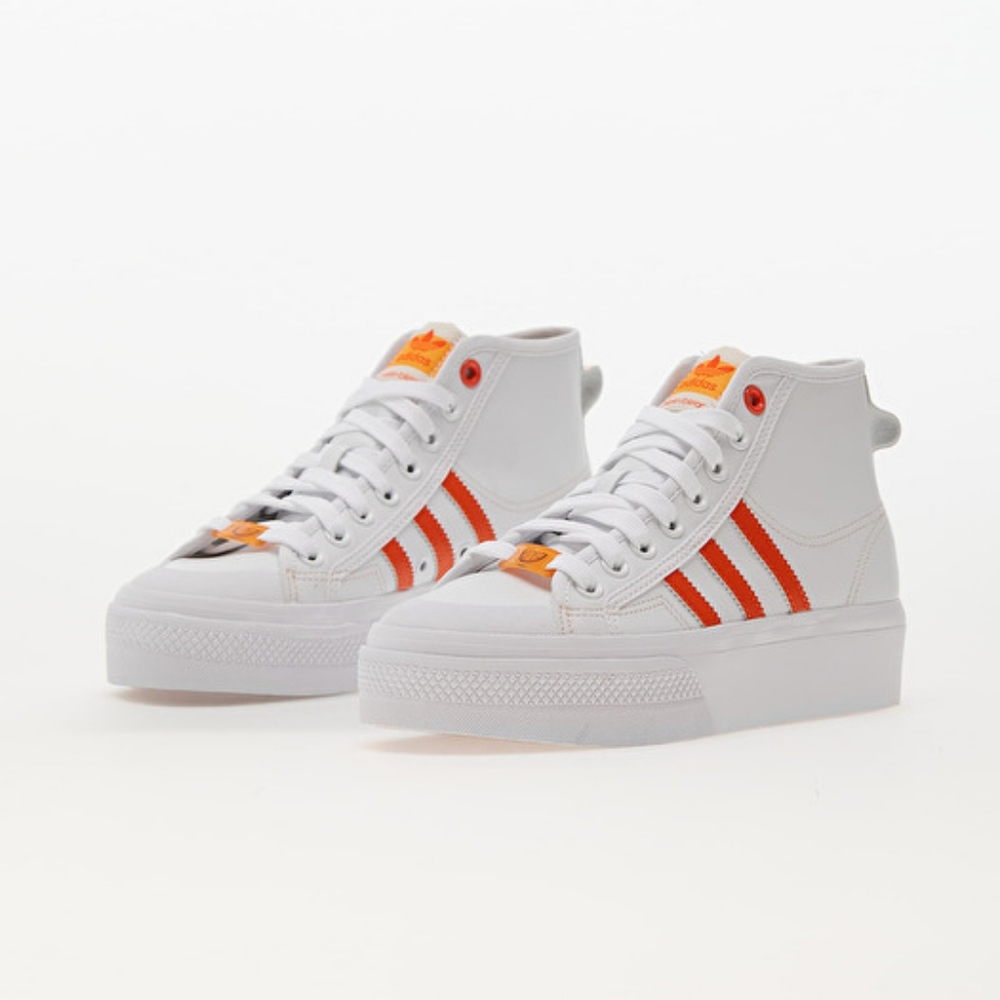 Adidas Nizza platform orange blise